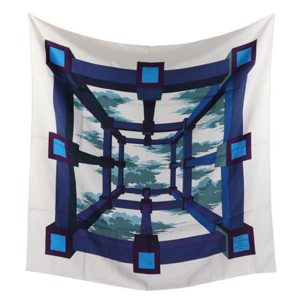 [SOLD] Hermès Perspective II 90 cm Scarf